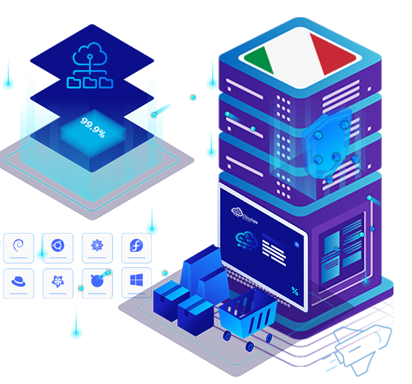 Get Italy VPS Hosting with Linux & Free Windows